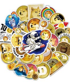 dogecoin sticker