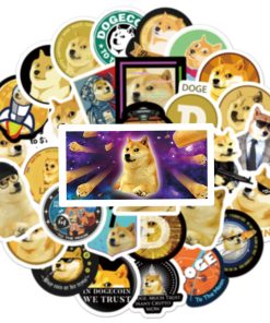 dogecoin sticker