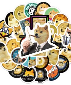 dogecoin sticker