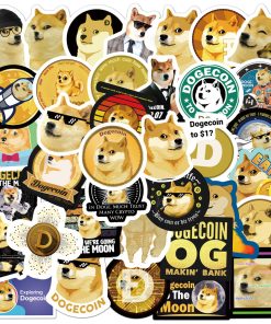 dogecoin sticker