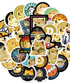 dogecoin sticker