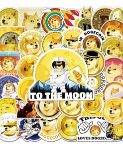 dogecoin sticker