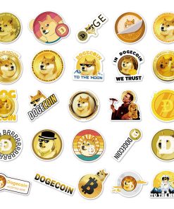 dogecoin sticker