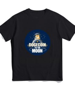 dogecoin to the moon T-Shirt 001