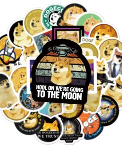 dogecoin sticker