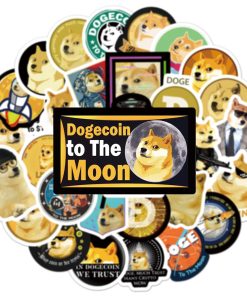 dogecoin sticker