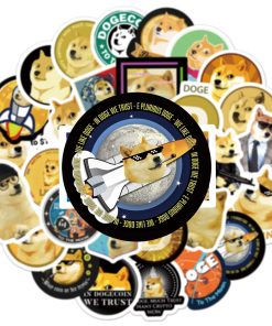 dogecoin sticker