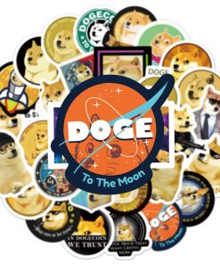 dogecoin sticker